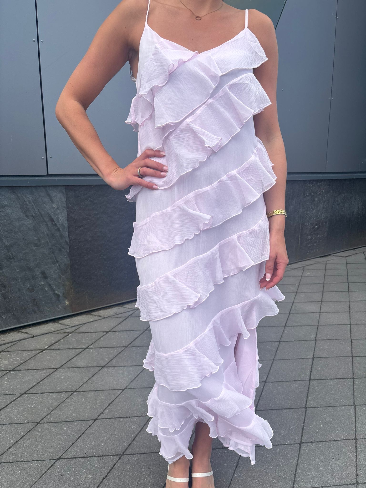 VILUNA Midi Dress - Cherry Blossom - VERO MODA & VILA Bergvik